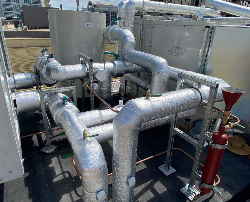 Hot Tapping And Pipe Freezing Services Pipe Lagging Services